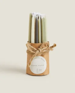 ZARA Home Elongated Candle (Pack Of 20)