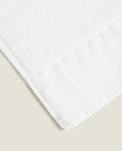 ZARA Home Embroidered Border Towel