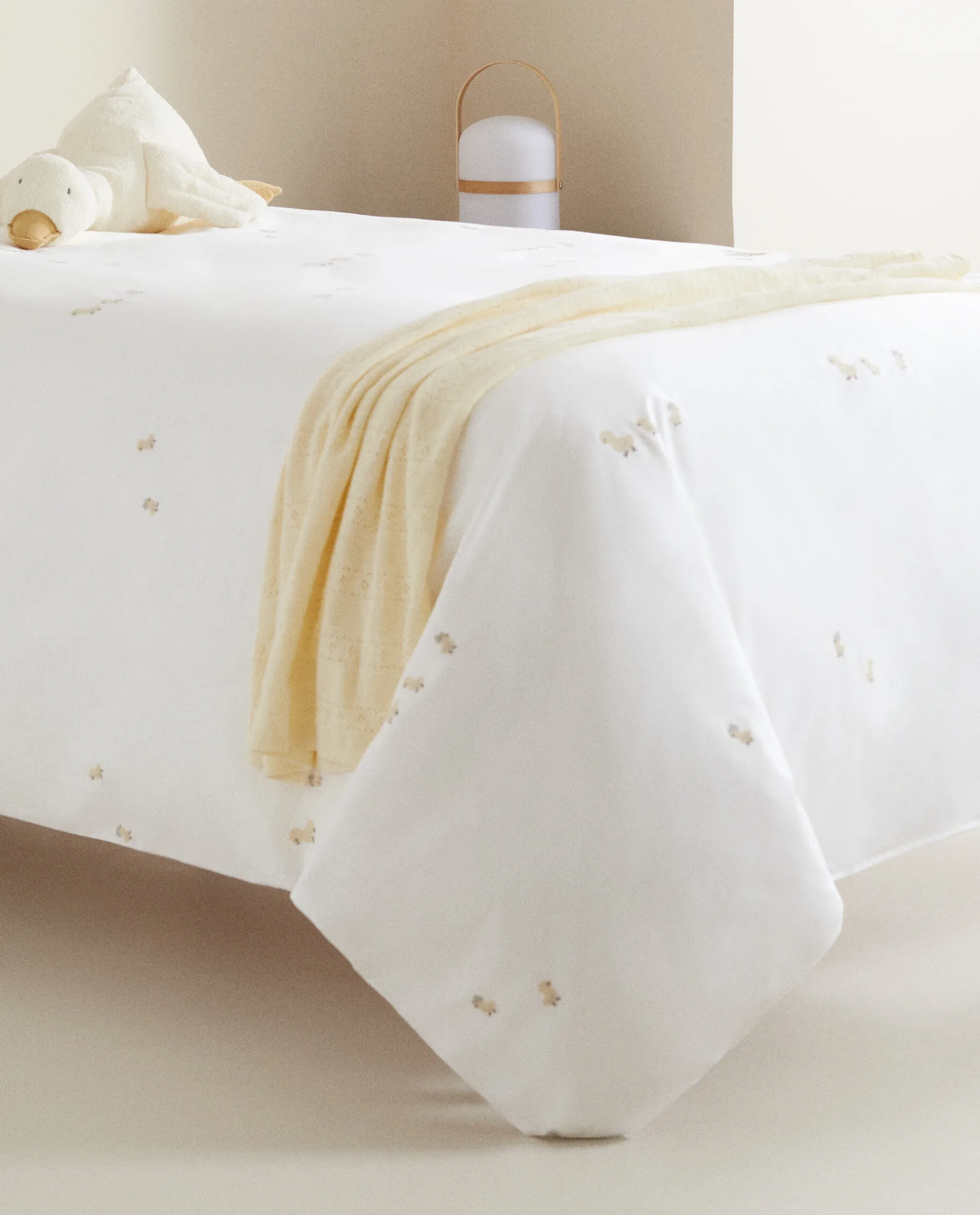 ZARA Home Embroidered Duvet Cover