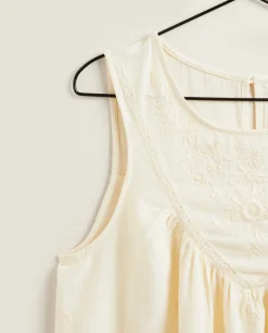 ZARA Home Embroidered Nightgown