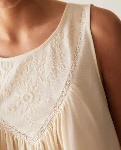 ZARA Home Embroidered Nightgown