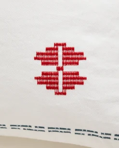 ZARA Home Embroidered Throw Pillow Cover