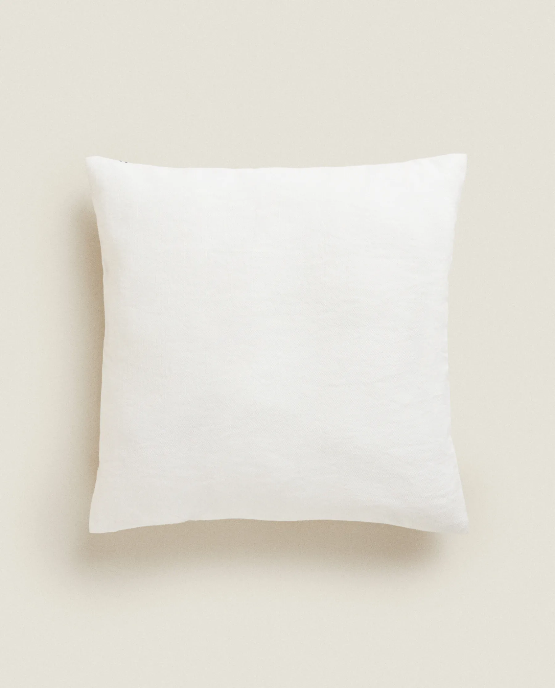 ZARA Home Embroidered Throw Pillow Cover
