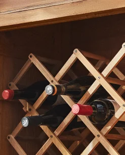 ZARA Home Extendible Wooden Bottle Stand