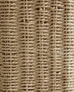 ZARA Home Fabric-Lined Laundry Hamper