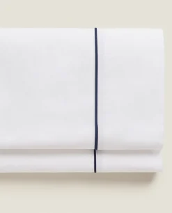 ZARA Home Flat Sheet With Piping