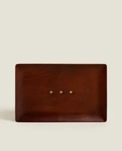 ZARA Home Flat Wood Soap Dish
