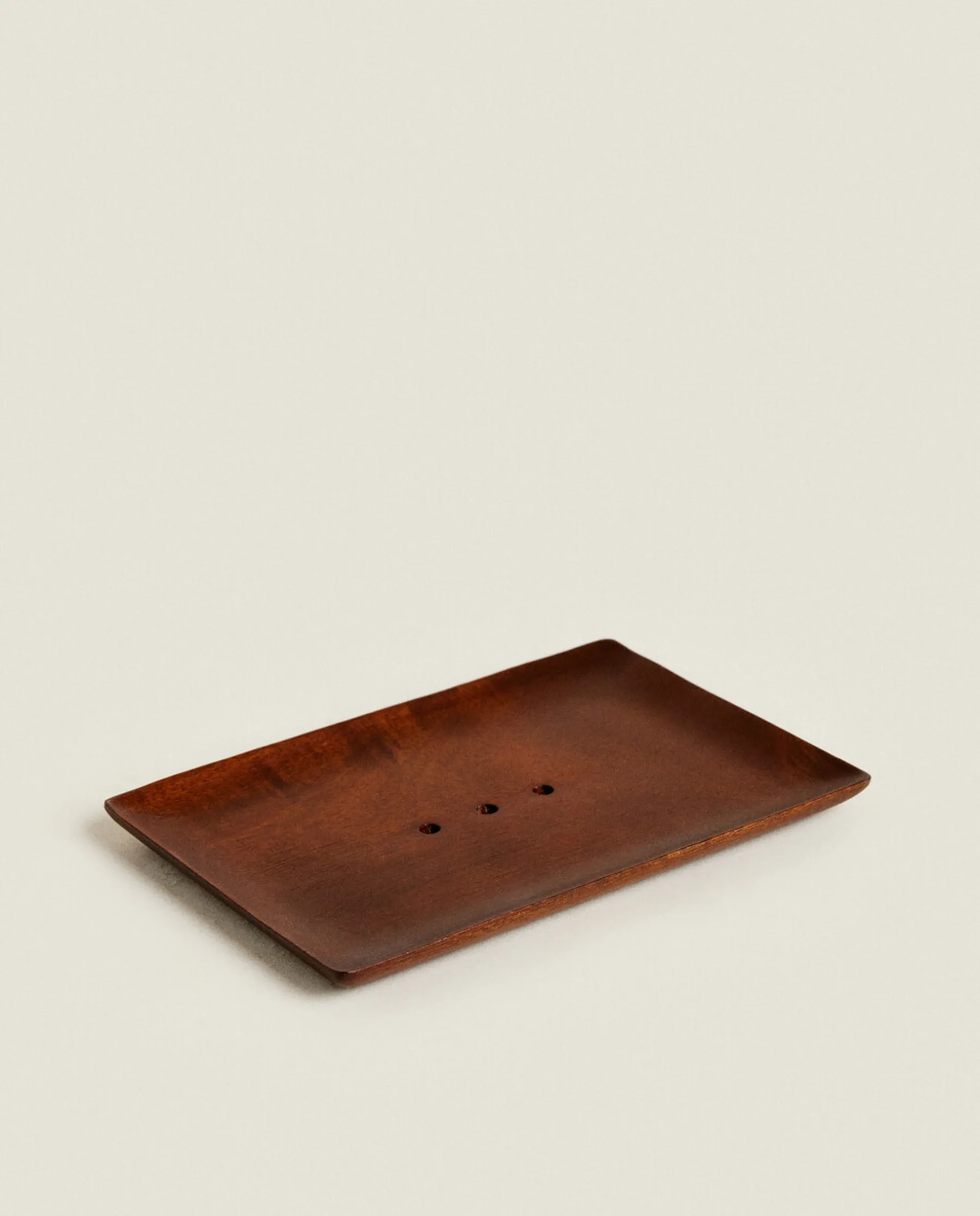 ZARA Home Flat Wood Soap Dish