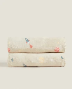 ZARA Home Fleece Blanket