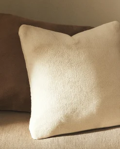 ZARA Home Fleece Throw Pillow Cover