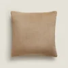 ZARA Home Fleece Throw Pillow Cover
