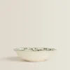 ZARA Home Floral Earthenware Bowl