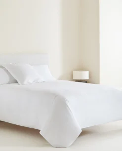 ZARA Home Floral Embroidery Duvet Cover