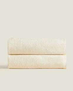 ZARA Home Floral Jacquard Blanket