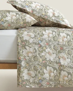 ZARA Home Floral Print Duvet Cover