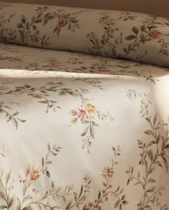 ZARA Home Floral Print Duvet Cover