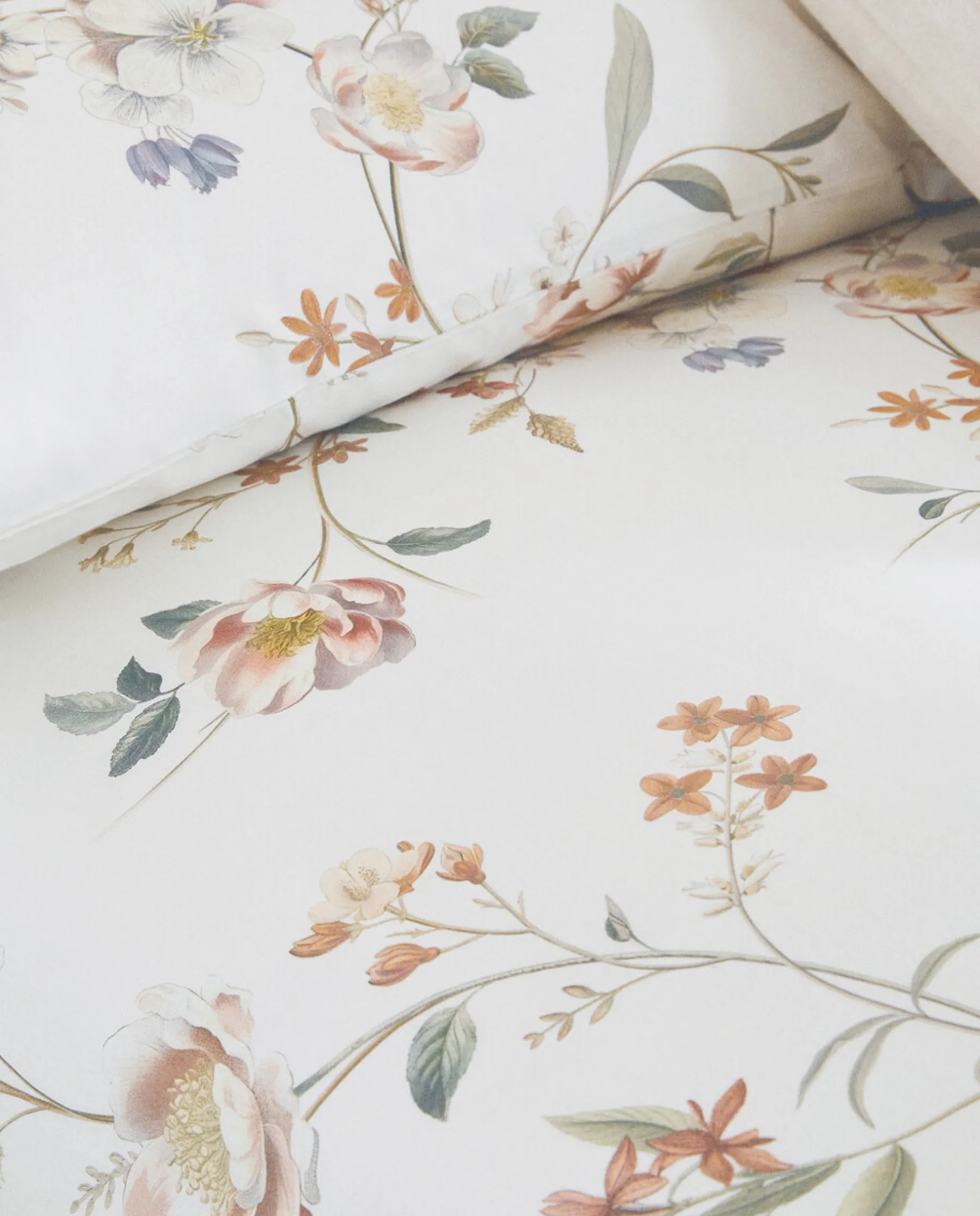ZARA Home Floral Print Duvet Cover