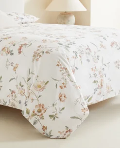 ZARA Home Floral Print Duvet Cover