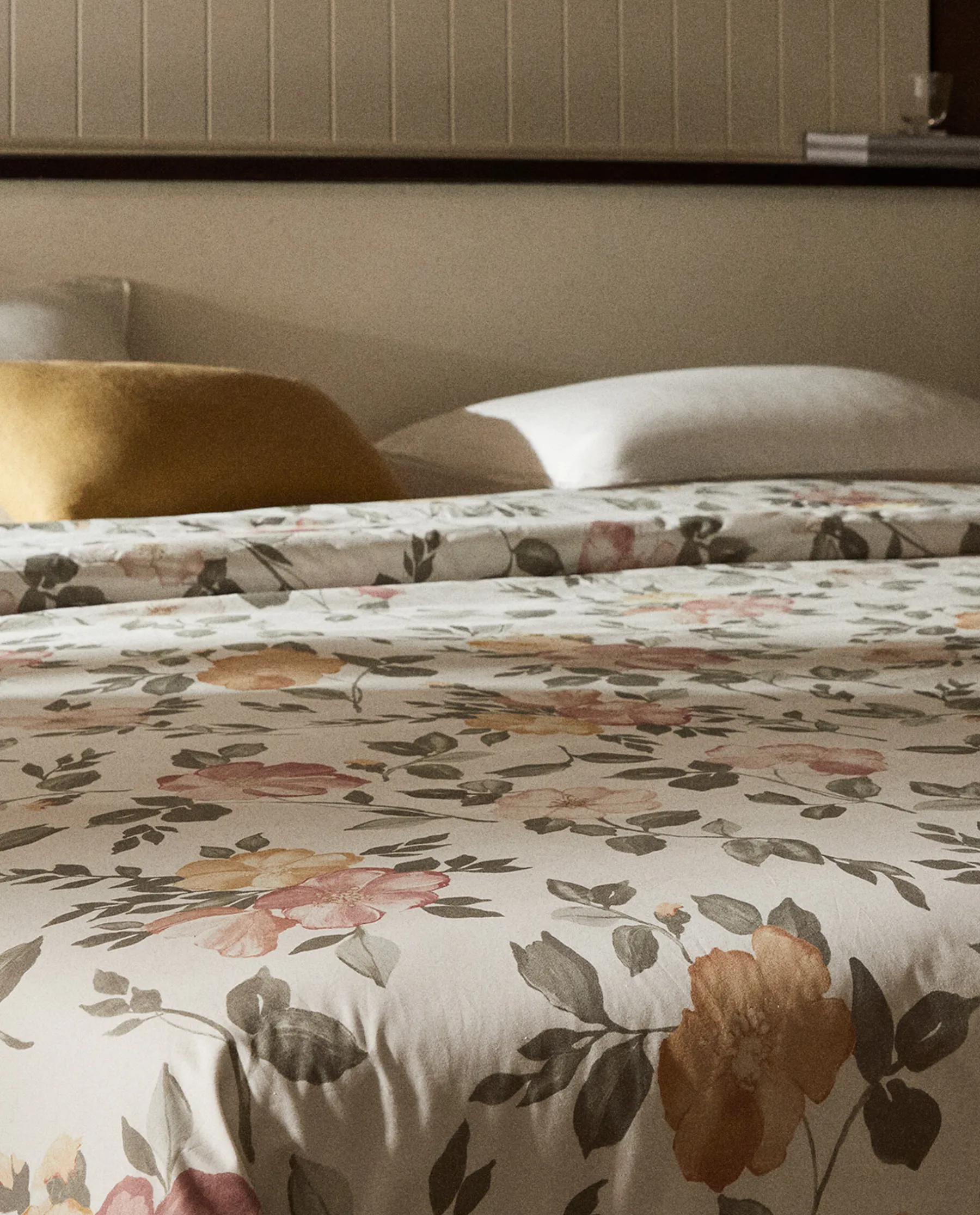 ZARA Home Floral Print Duvet Cover