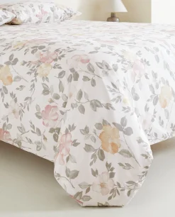 ZARA Home Floral Print Duvet Cover