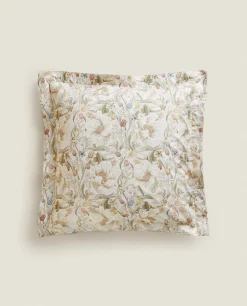 ZARA Home Floral Print Pillowcase