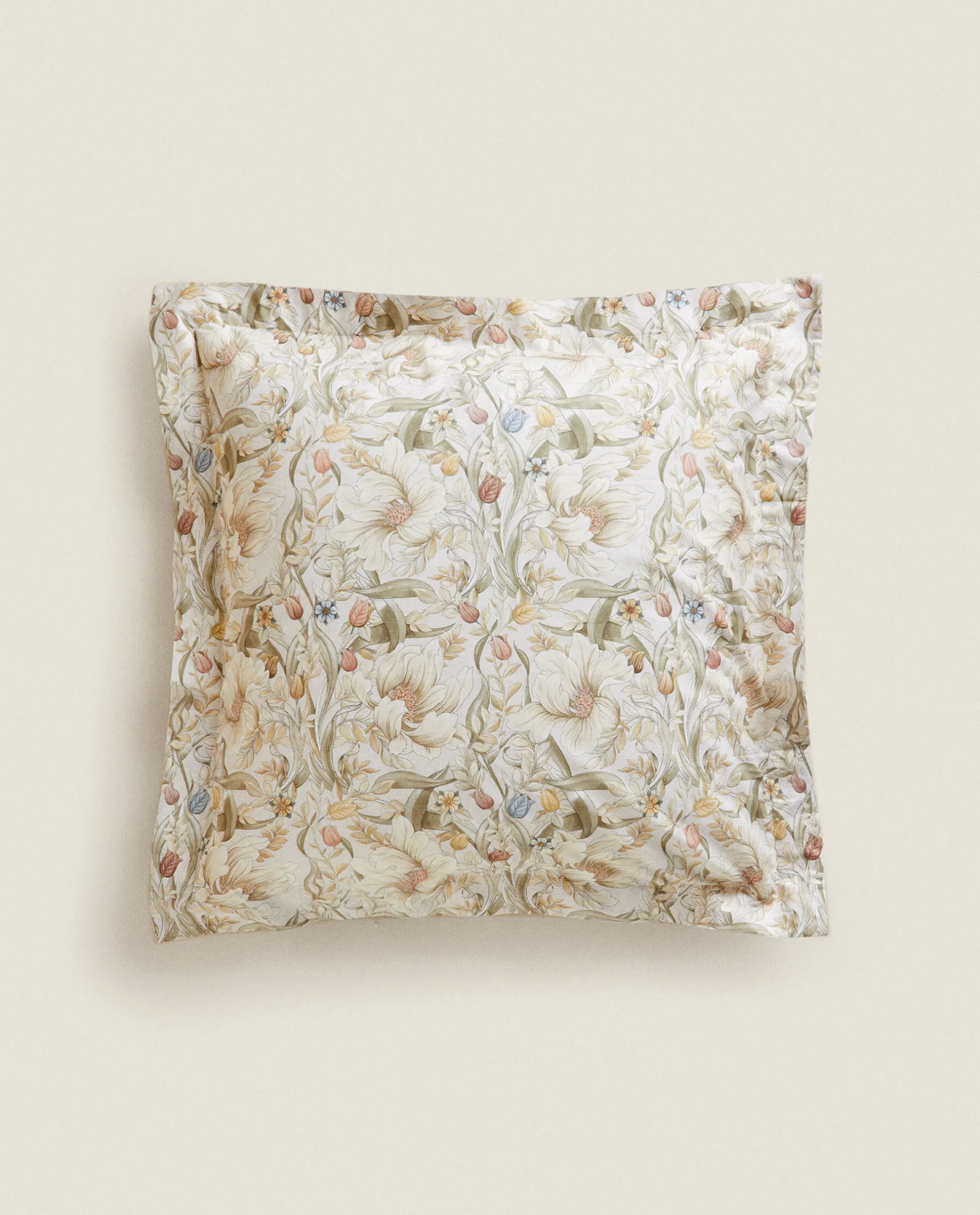 ZARA Home Floral Print Pillowcase