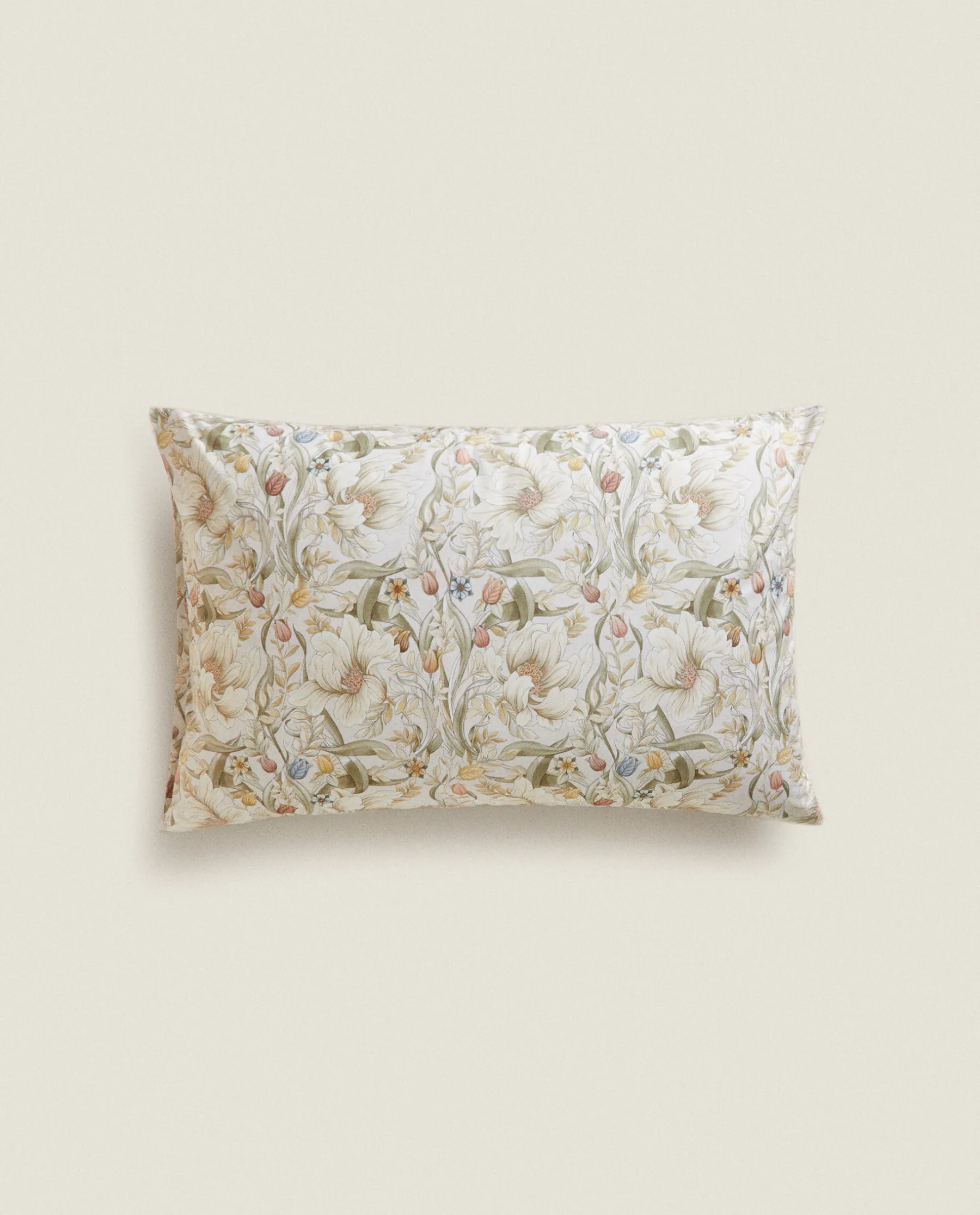 ZARA Home Floral Print Pillowcase