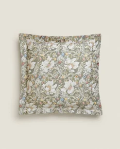 ZARA Home Floral Print Pillowcase