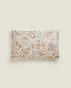 ZARA Home Floral Print Pillowcase