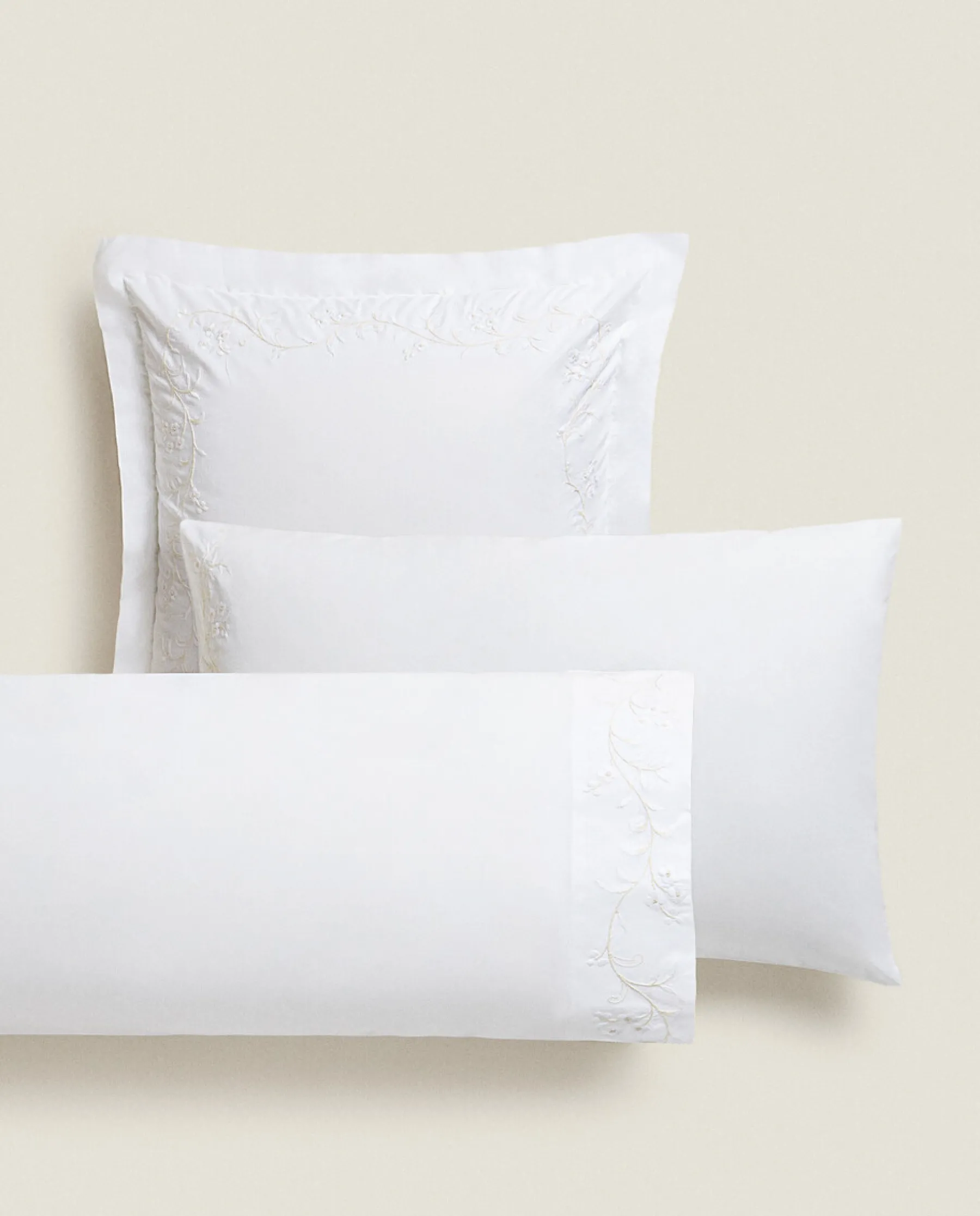 ZARA Home Floral Print Pillowcase