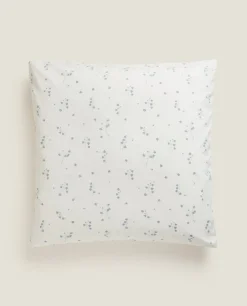 ZARA Home Floral Print Pillowcase
