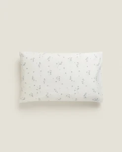 ZARA Home Floral Print Pillowcase