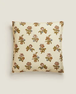 ZARA Home Floral Print Pillowcase