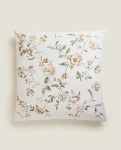 ZARA Home Floral Print Pillowcase