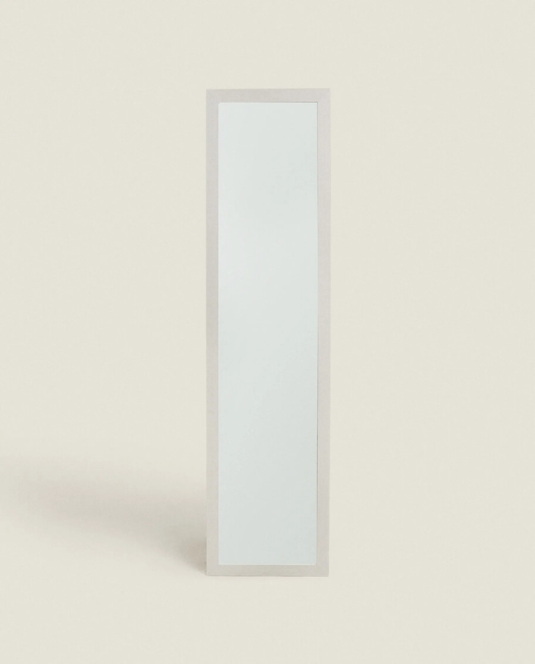 ZARA Home Full-Length Mirror With Linen Frame