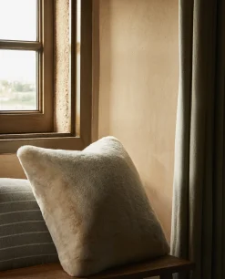 ZARA Home Fur (Faux) Throw Pillow Cover