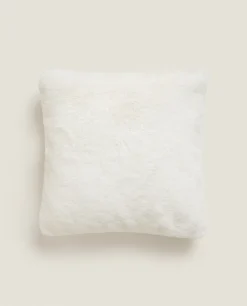 ZARA Home Fur (Faux) Throw Pillow Cover