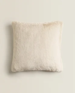 ZARA Home Fur (Faux) Throw Pillow Cover