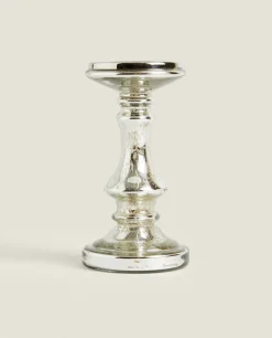 ZARA Home Geometric Glass Candlestick