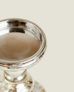 ZARA Home Geometric Glass Candlestick