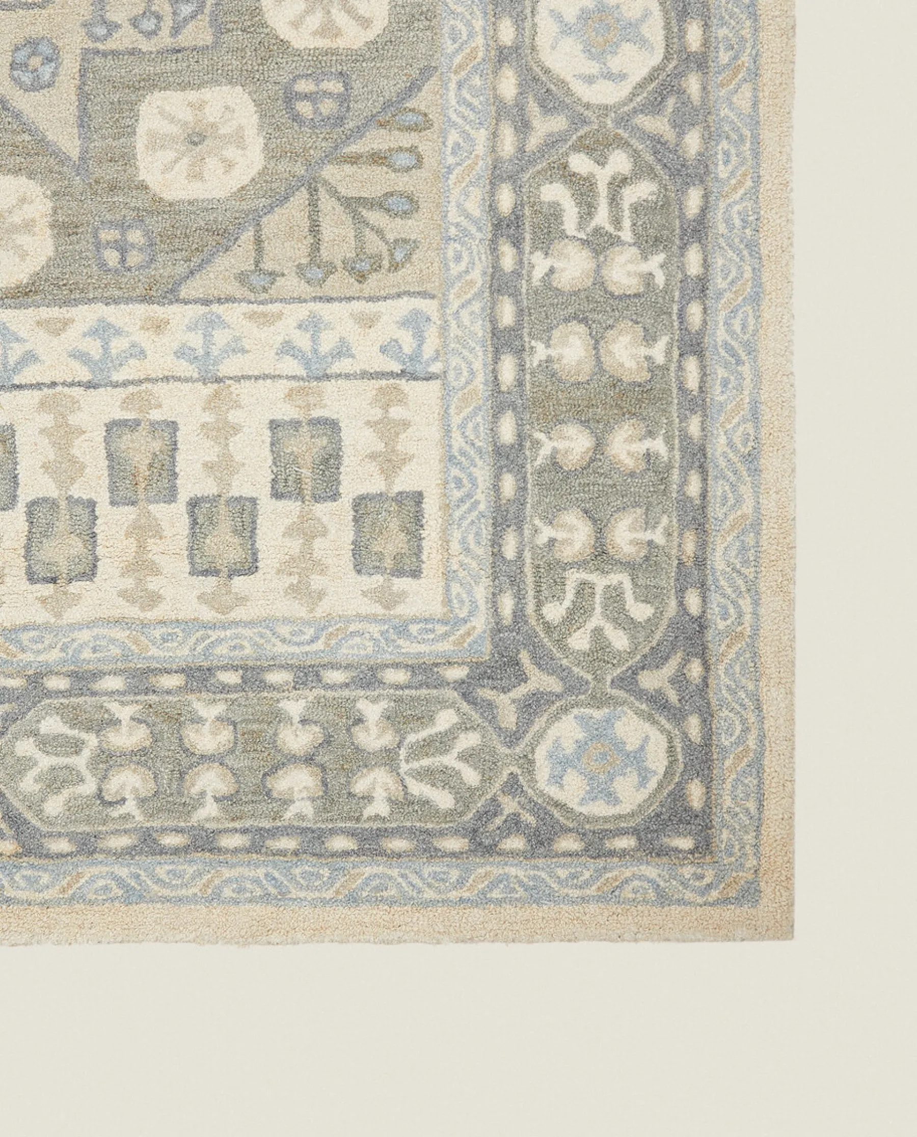 ZARA Home Geometric Wool Rug