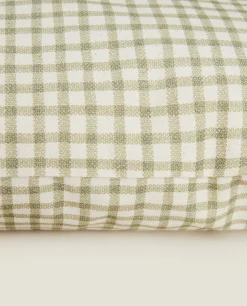 ZARA Home Gingham Pet Cushion