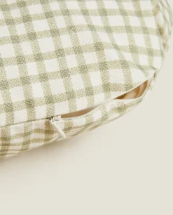 ZARA Home Gingham Pet Cushion