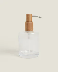 ZARA Home Glass And Wood Dispenser