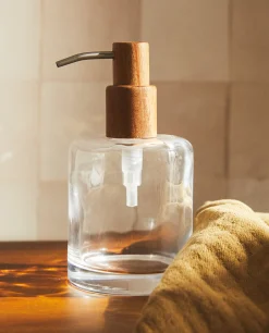 ZARA Home Glass And Wood Dispenser