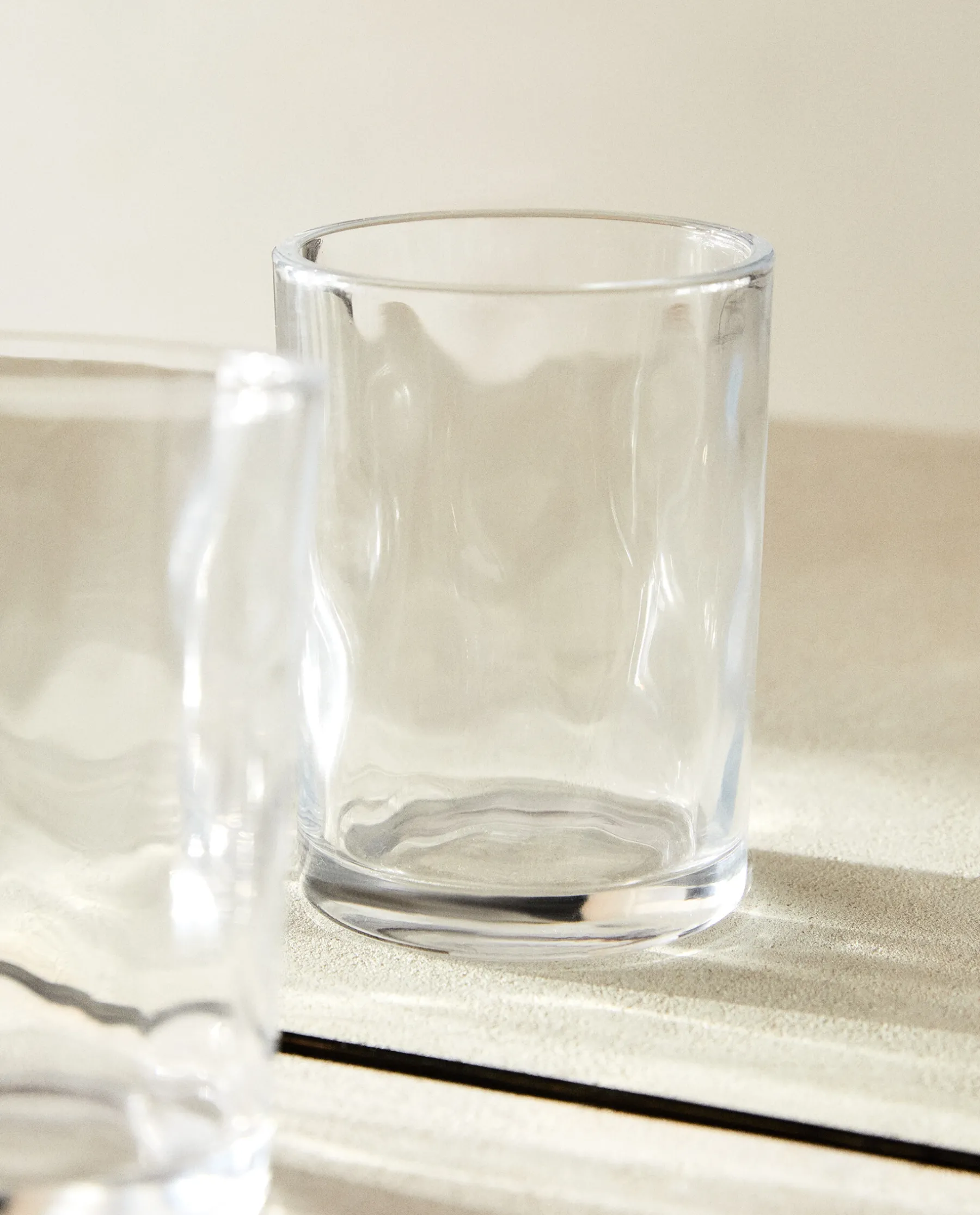 ZARA Home Glass And Wood Tumbler