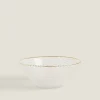 ZARA Home Glass Bowl With Raised Detail