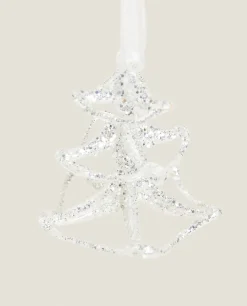 ZARA Home Glass Christmas Tree Decoration