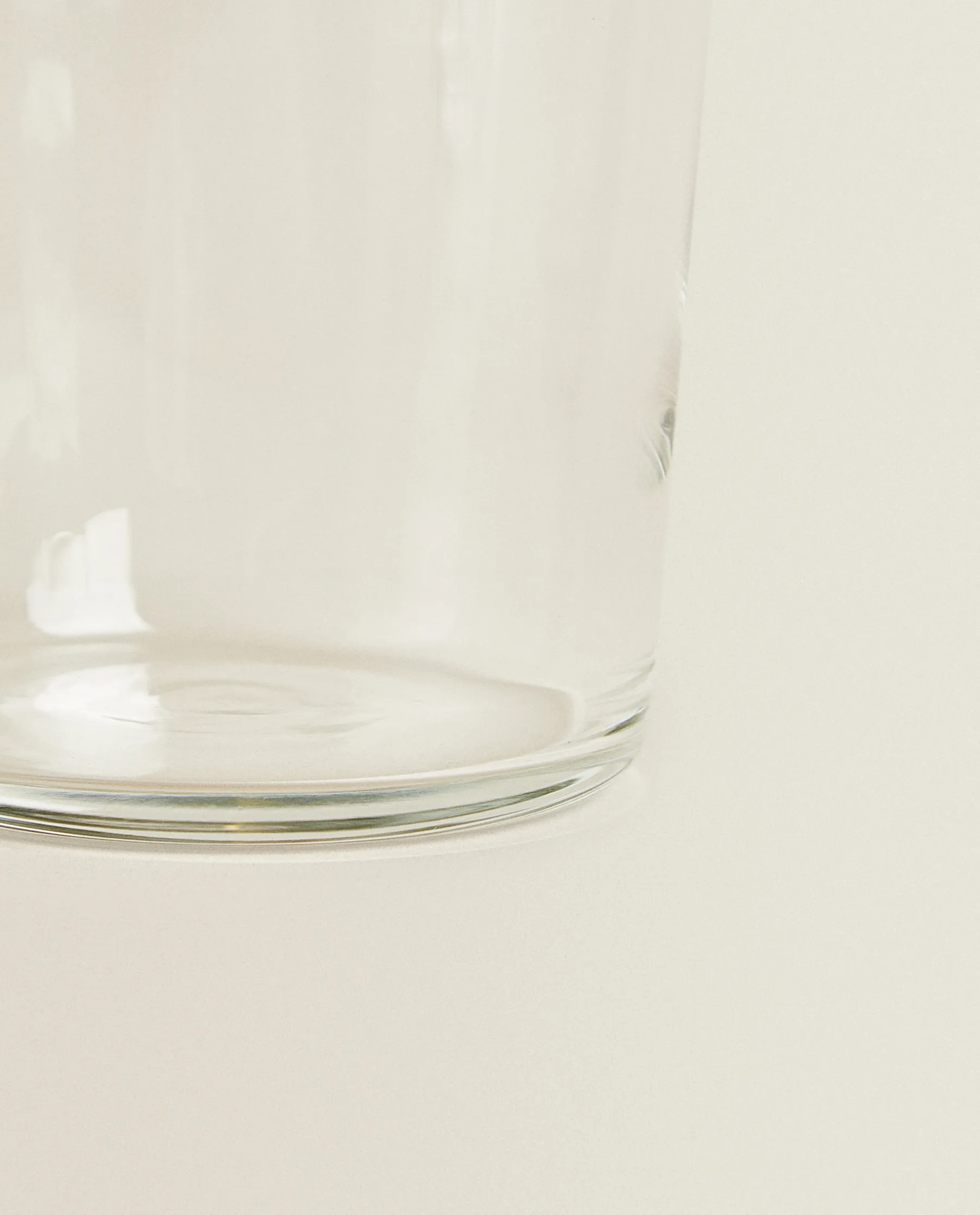 ZARA Home Glass Soft Drink Tumblers (Pack Of 4)