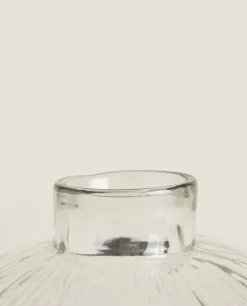 ZARA Home Glass Vase With Lines